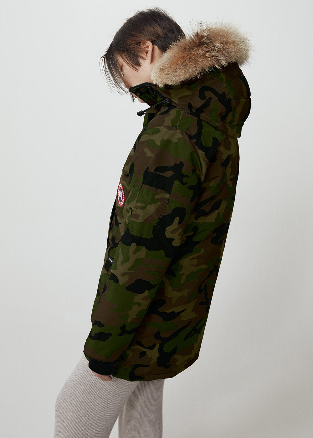 Оригінальна Classic Camo Expedition Down Parka Canada goose – детальний вид