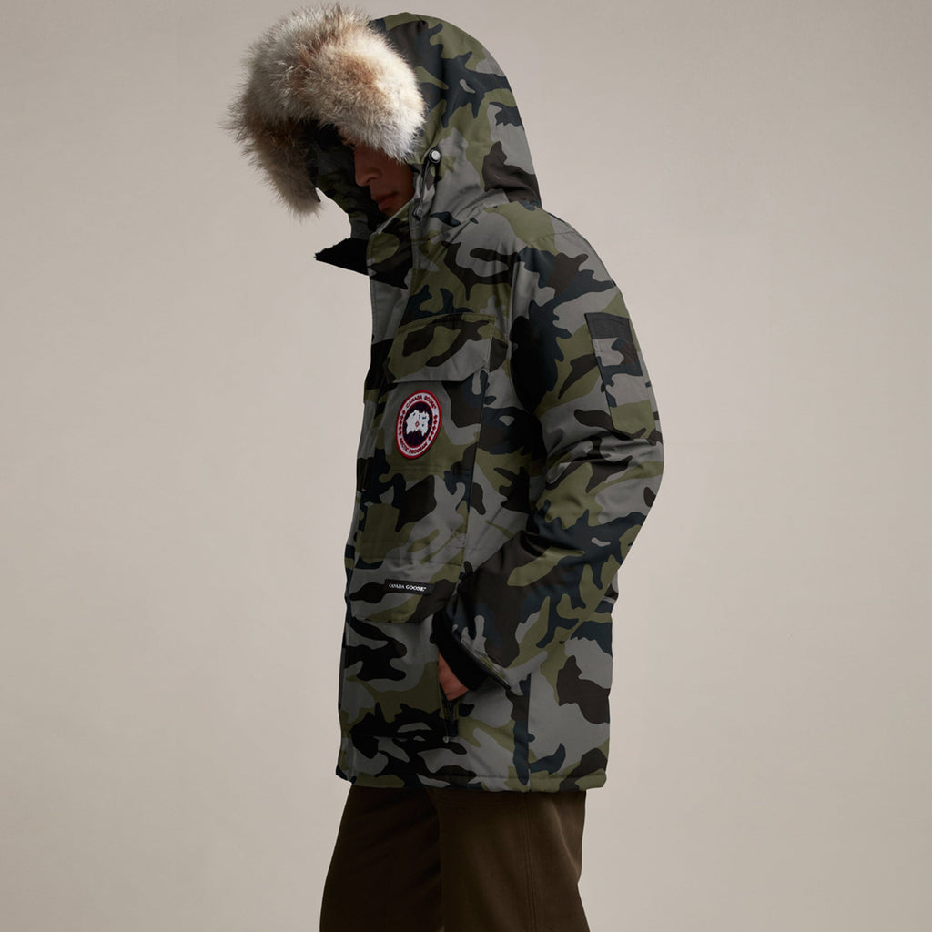 Mens Expedition Parka Fusion Canada goose – Гарантія оригінальності – вид ззаду