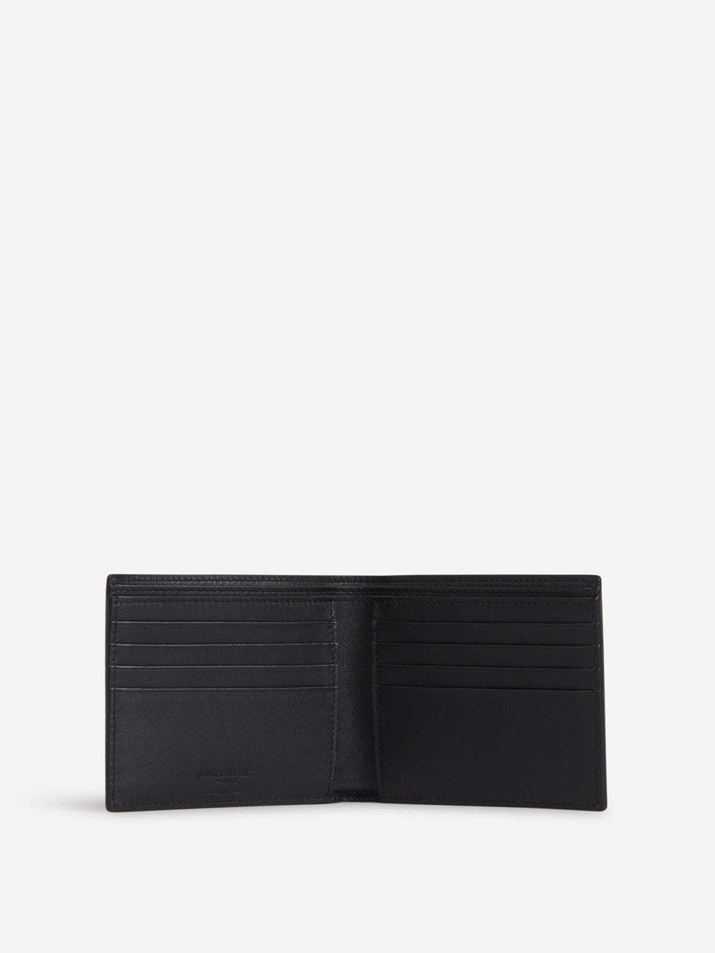 Logo Leather Wallet Saint laurent – Гарантія оригінальності – збільшений вид