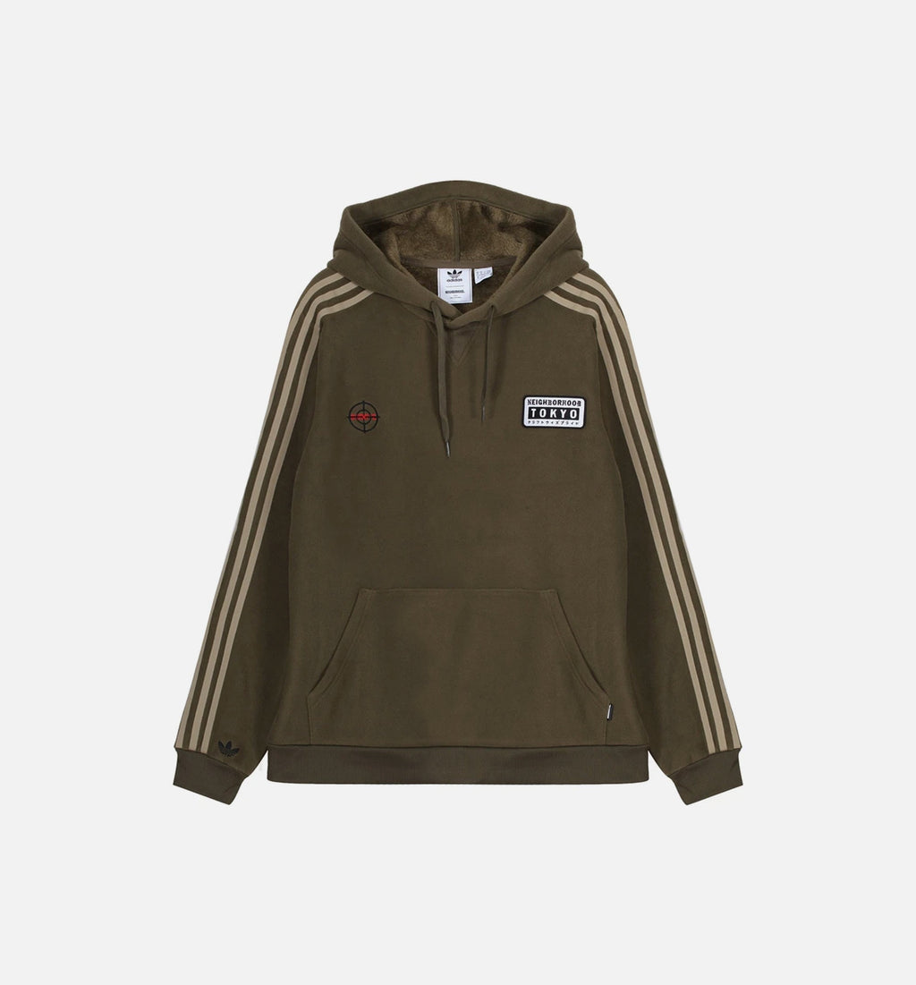 Collection Mens Hoodie Trace Olive Adidas оригінал – Купити в Україні – боковий вид