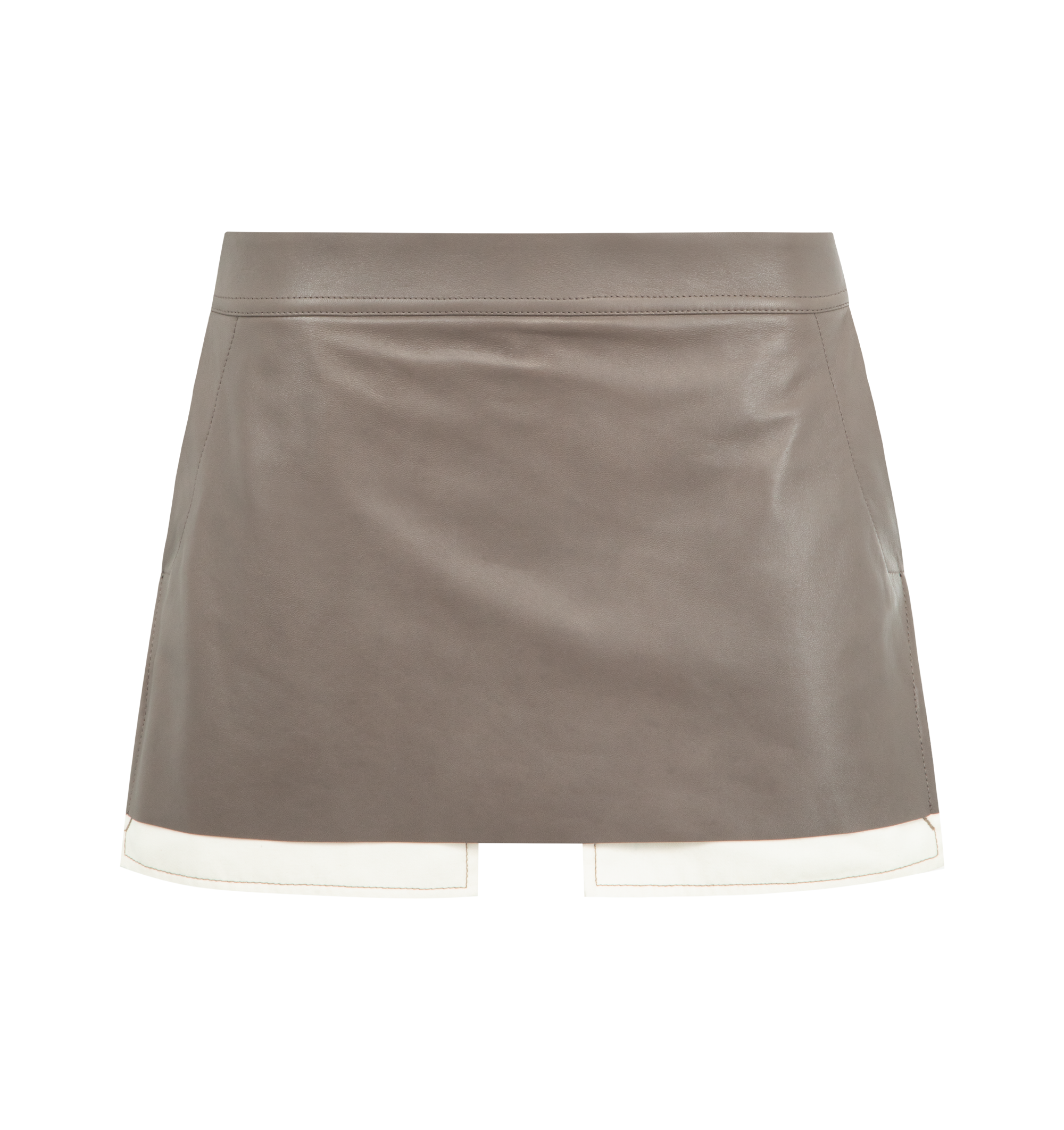 Fog Cutoff Mini Skirt Rick owens – Гарантія оригінальності – боковий вид