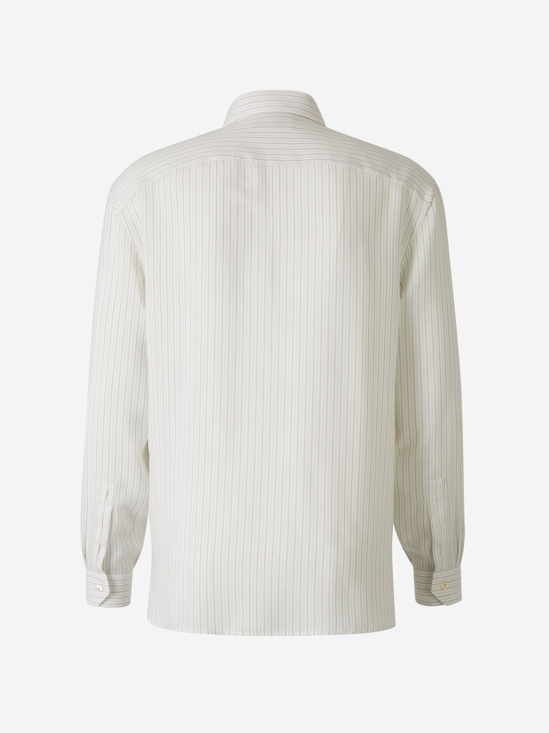 Striped Shirt Saint laurent – Гарантія оригінальності – вид ззаду