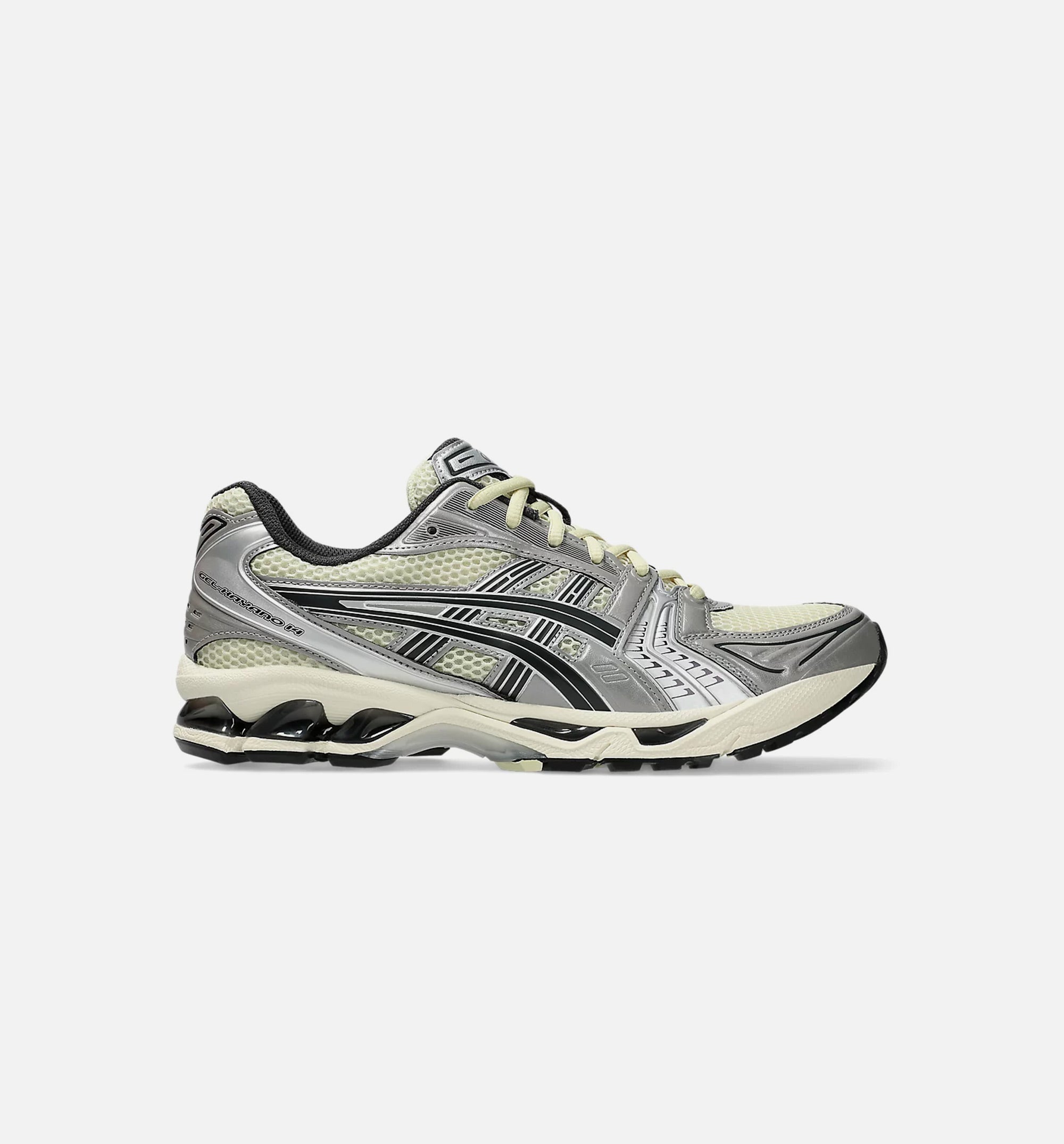 Оригінальна Gel Kayano 14 Oyster White Mens Lifestyle Shoe Asics – боковий вид