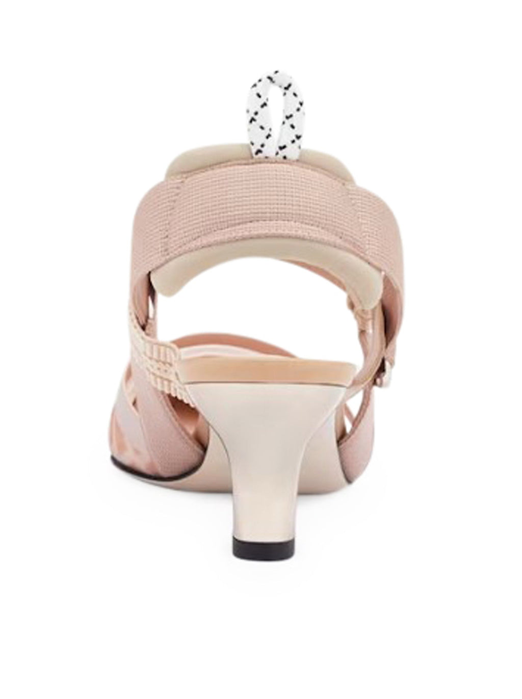 Colibri` Slingback In Leather And Mesh With Medium Heel Fendi оригінал – Купити в Україні – детальний вид