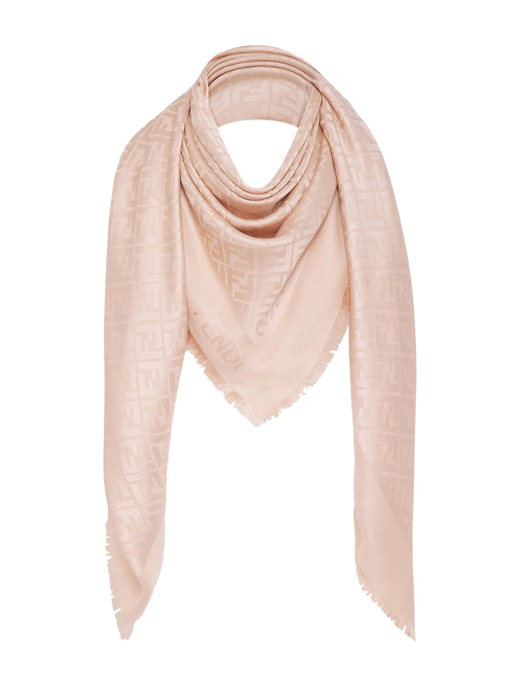 Ff Organic Silk Shawl Fendi оригінал – Купити в Україні – вид ззаду