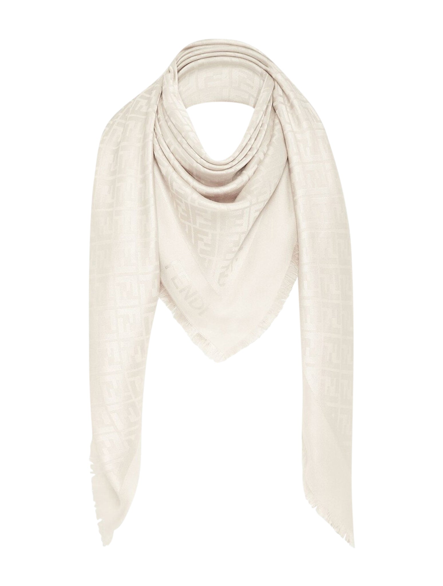 Ff Organic Silk Shawl Fendi оригінал – Купити в Україні – вид ззаду