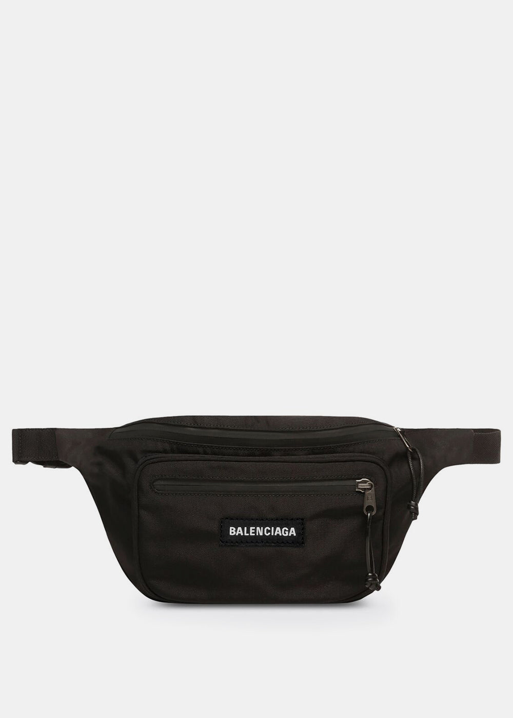Black Explorer Belt Bag Balenciaga – Гарантія оригінальності – боковий вид