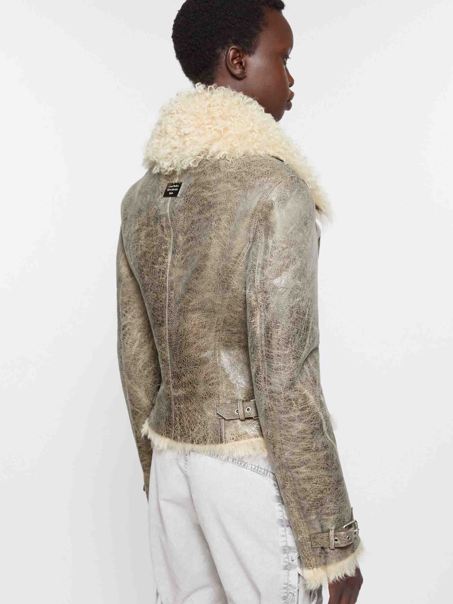 Оригінальна Vintage Leather Jacket Acne studios – збільшений вид