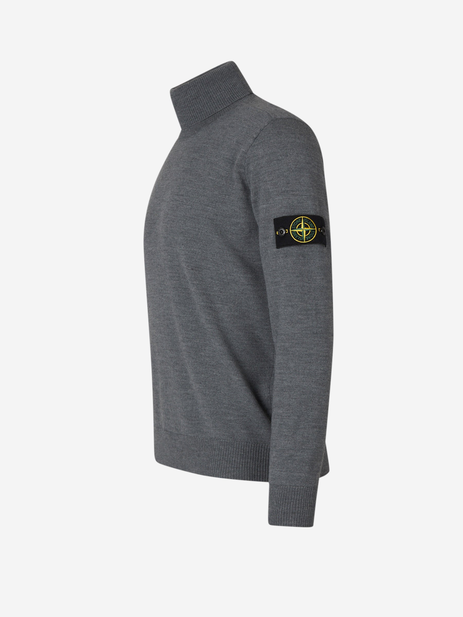 Оригінальна Ribbed Wool Sweater Stone island – вид ззаду - STONE ISLAND