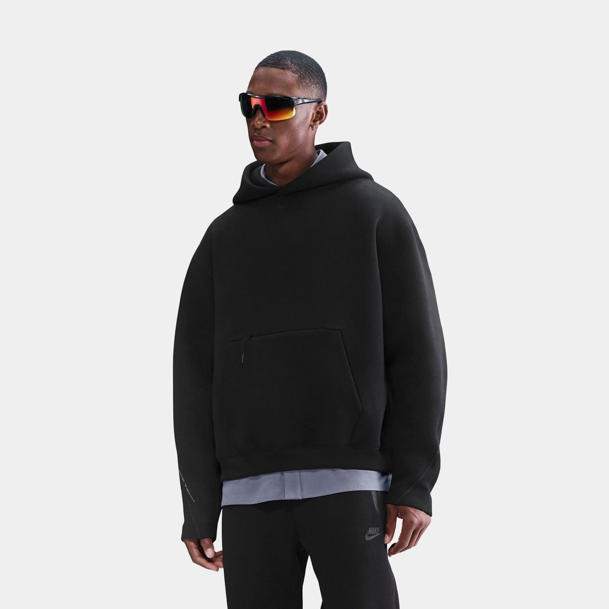 Tech Fleece Oversized Mens Hoodie Nike – Гарантія оригінальності – боковий вид