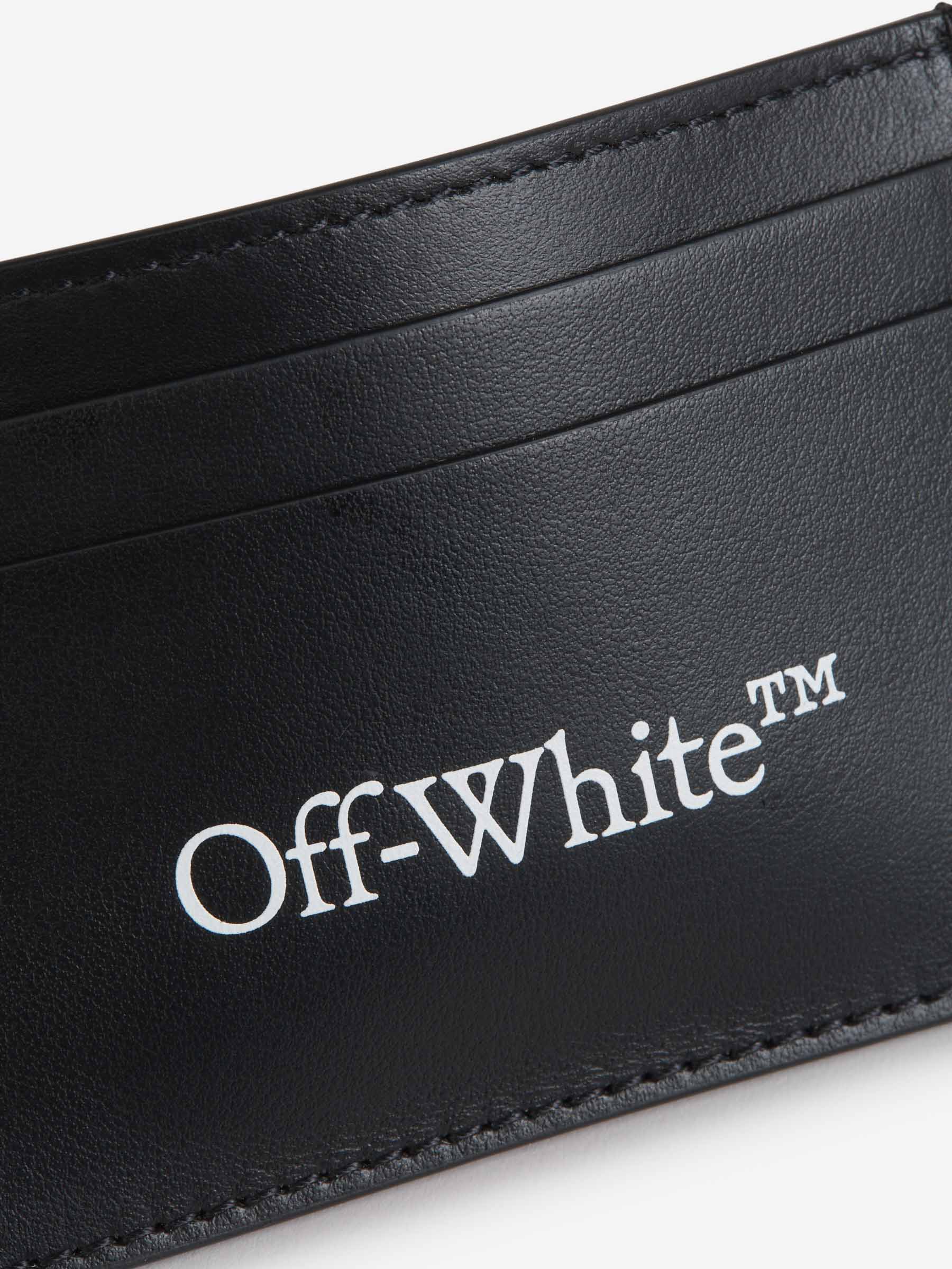 Logo Leather Card Holder Off-white оригінал – Купити в Україні – збільшений вид
