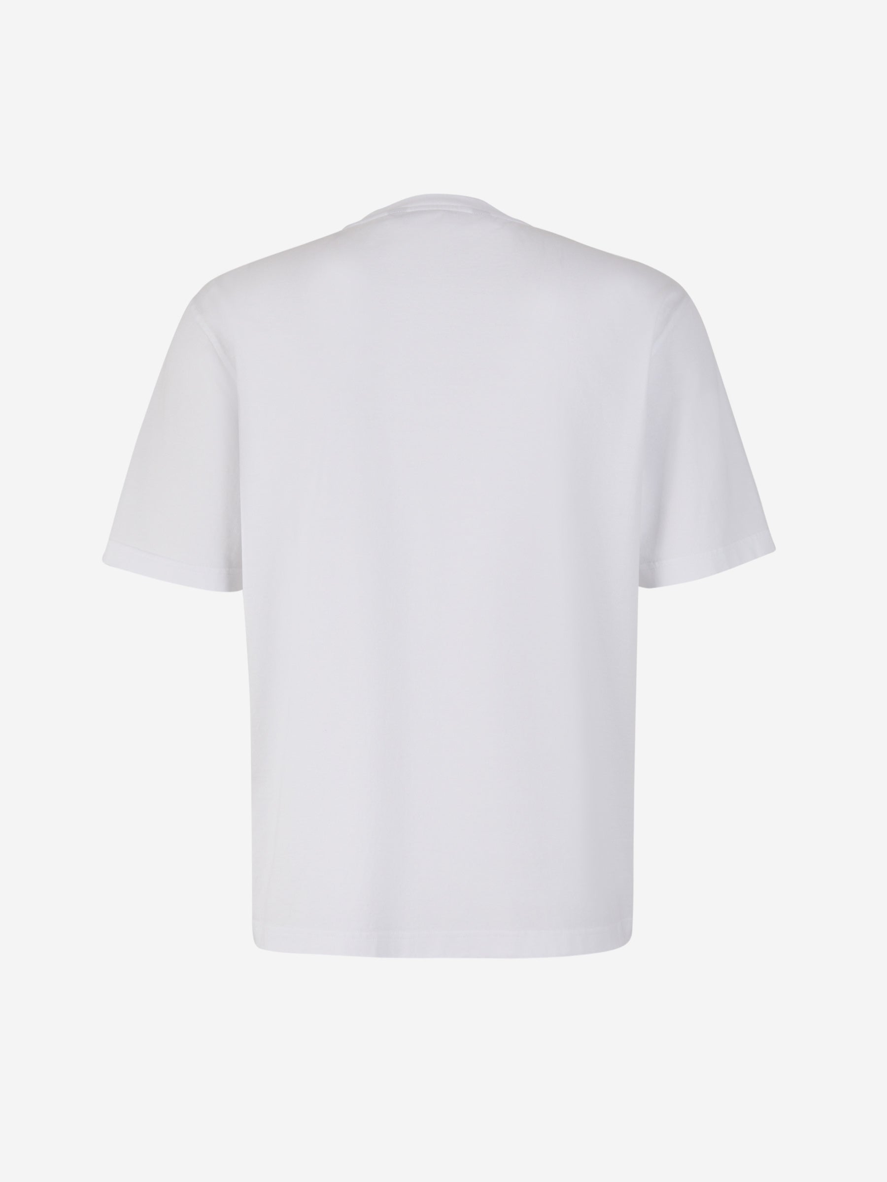 Оригінальна Logo Cotton T-Shirt Palm angels – вид ззаду