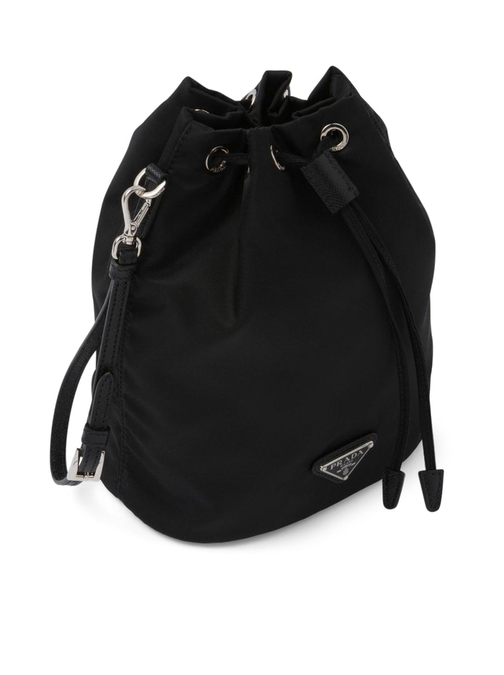 Re-Nylon Pouch Prada – Гарантія оригінальності – вид ззаду