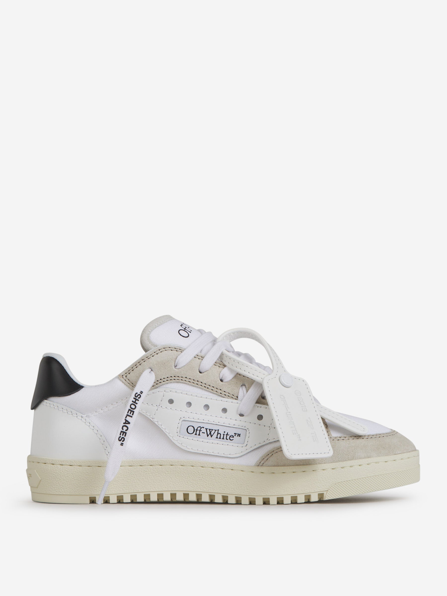 Leather 5.0 Sneakers Off-white оригінал – Купити в Україні – боковий вид