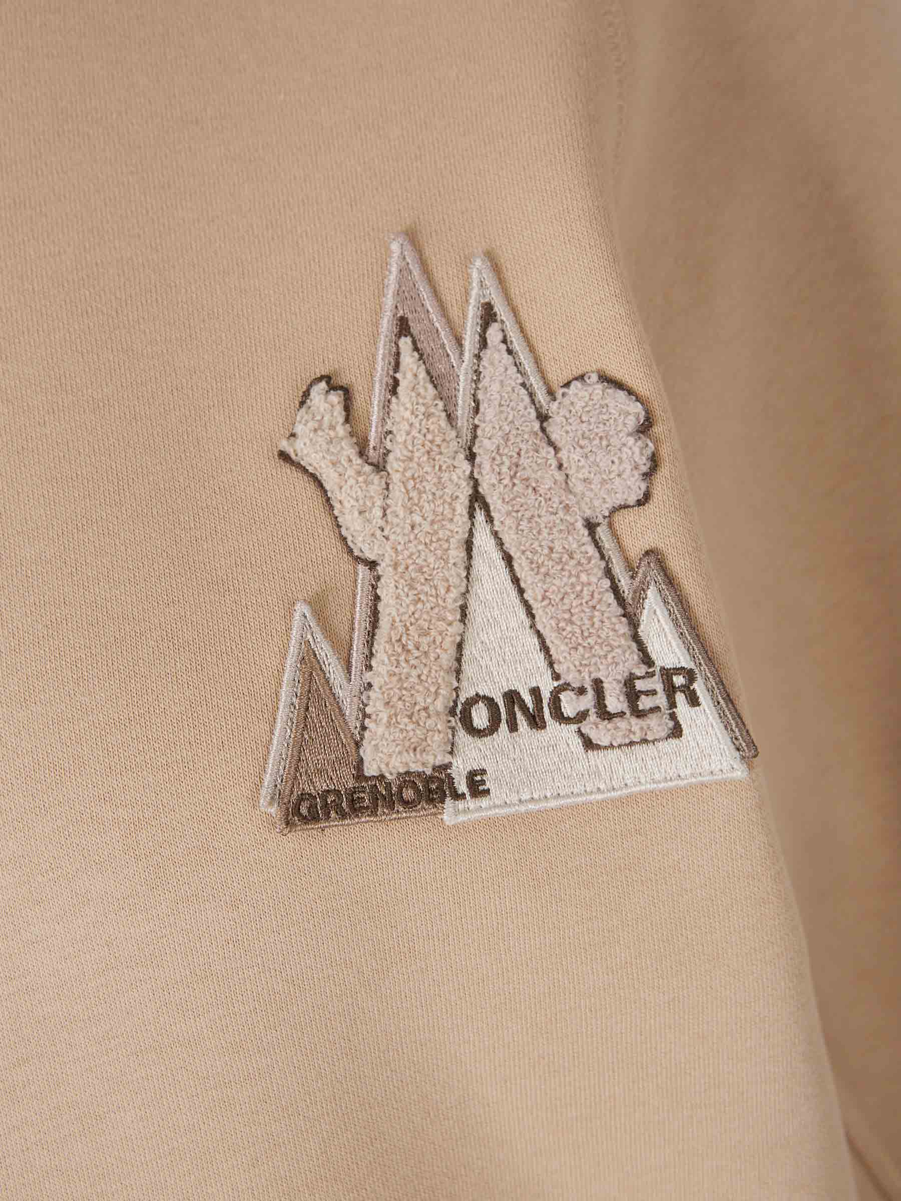 Оригінальна Grenoble Cotton Sweatshirt Moncler – збільшений вид - MONCLER