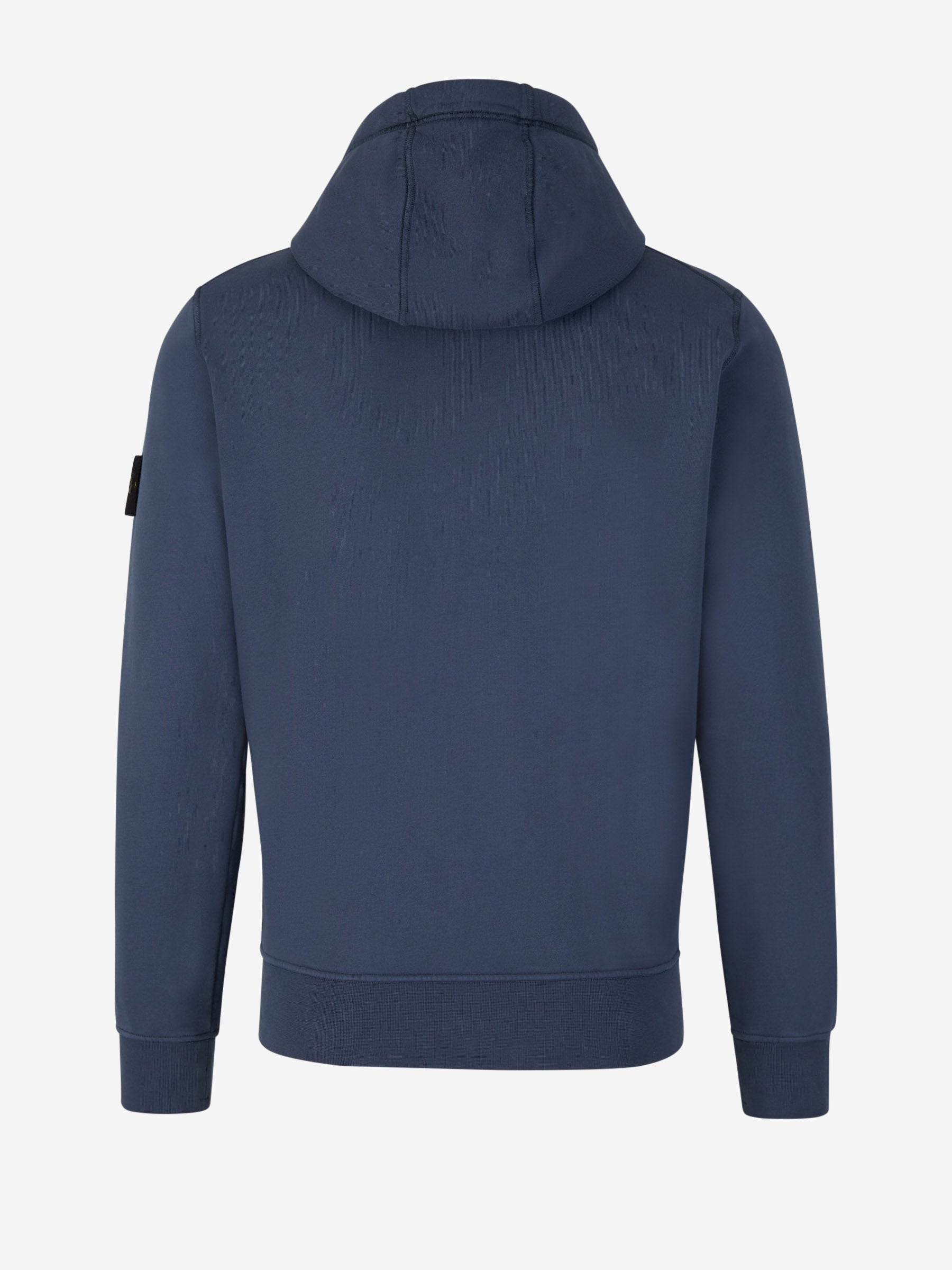 Cotton Zip Sweatshirt Stone island – Гарантія оригінальності – вид ззаду