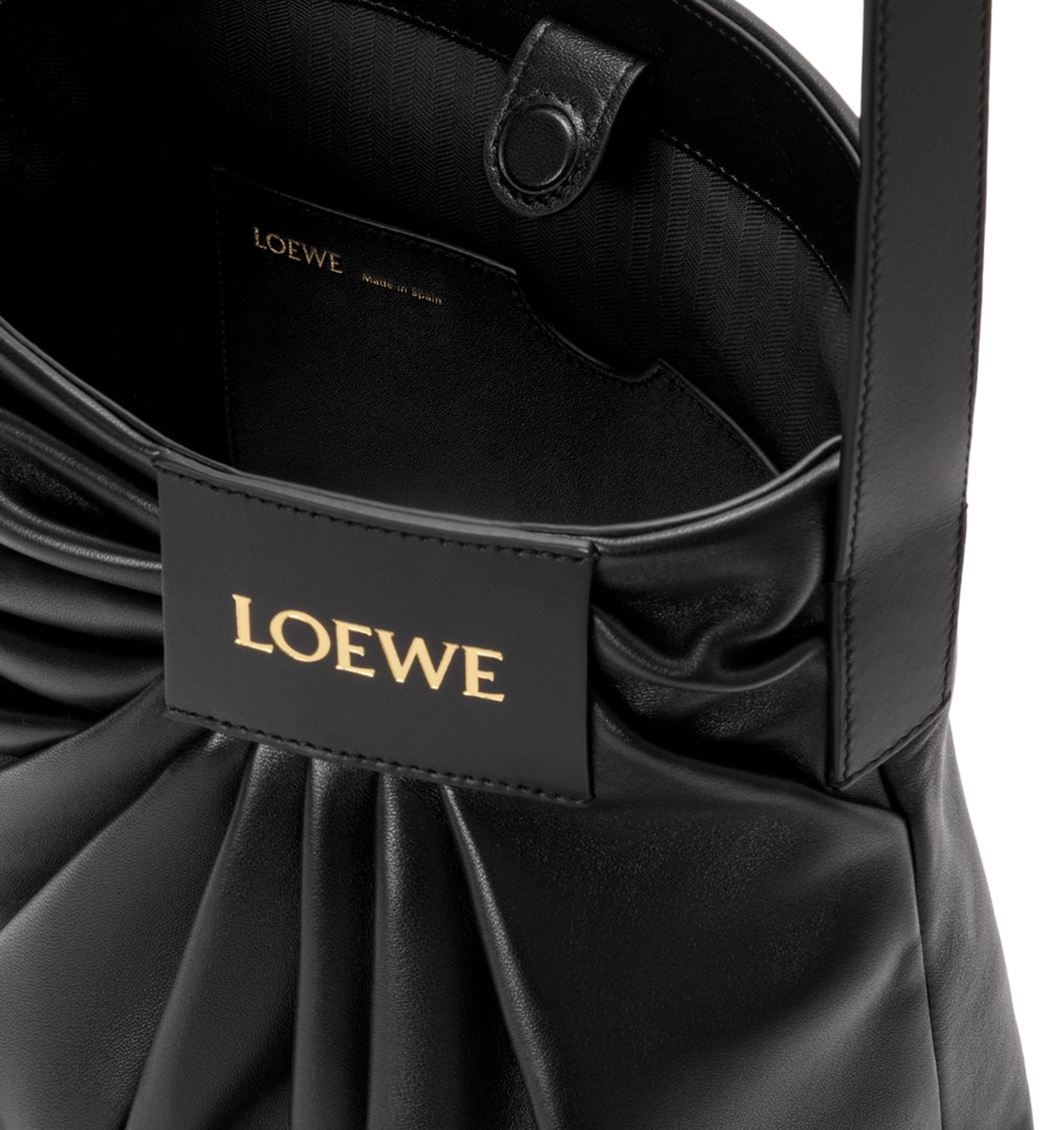 Draped Tote Bag Loewe – Гарантія оригінальності – збільшений вид