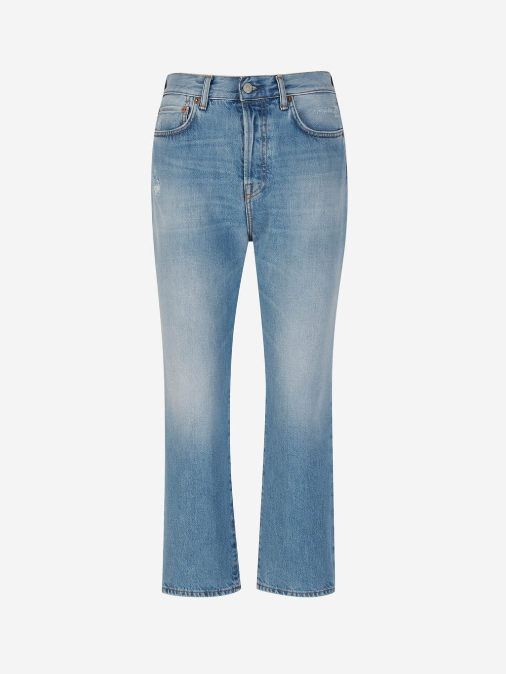 Straight Cotton Jeans Acne studios – Гарантія оригінальності – вид ззаду