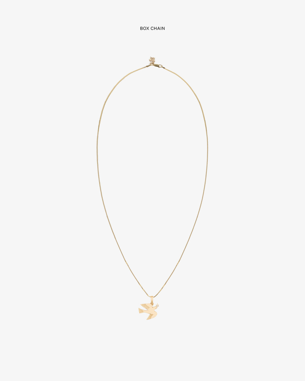 Оригінальна 14kt Gold Dove Pendant Aime leon dore – збільшений вид