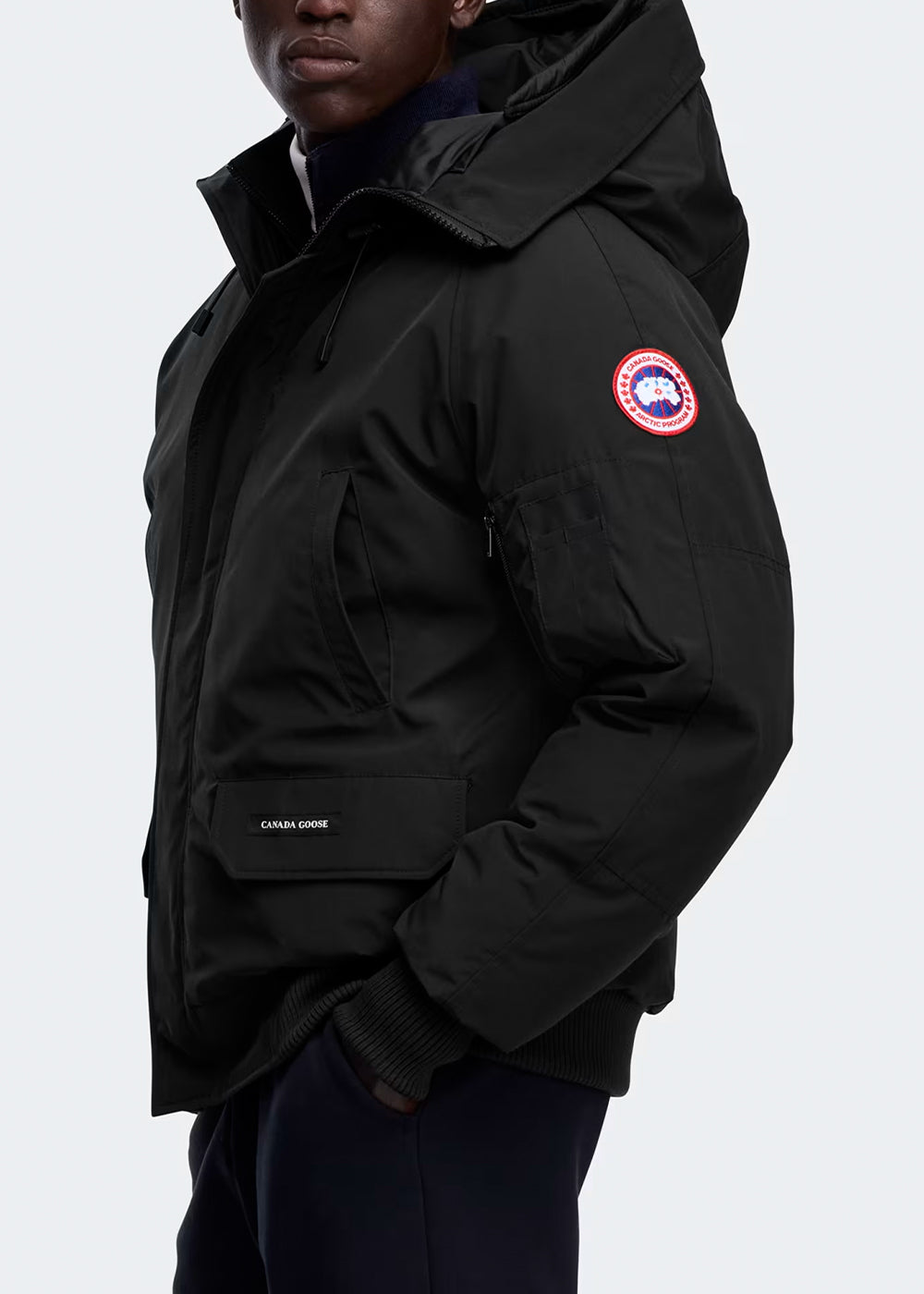 Black Chilliwack Bomber Jacket Canada goose оригінал – Купити в Україні – збільшений вид