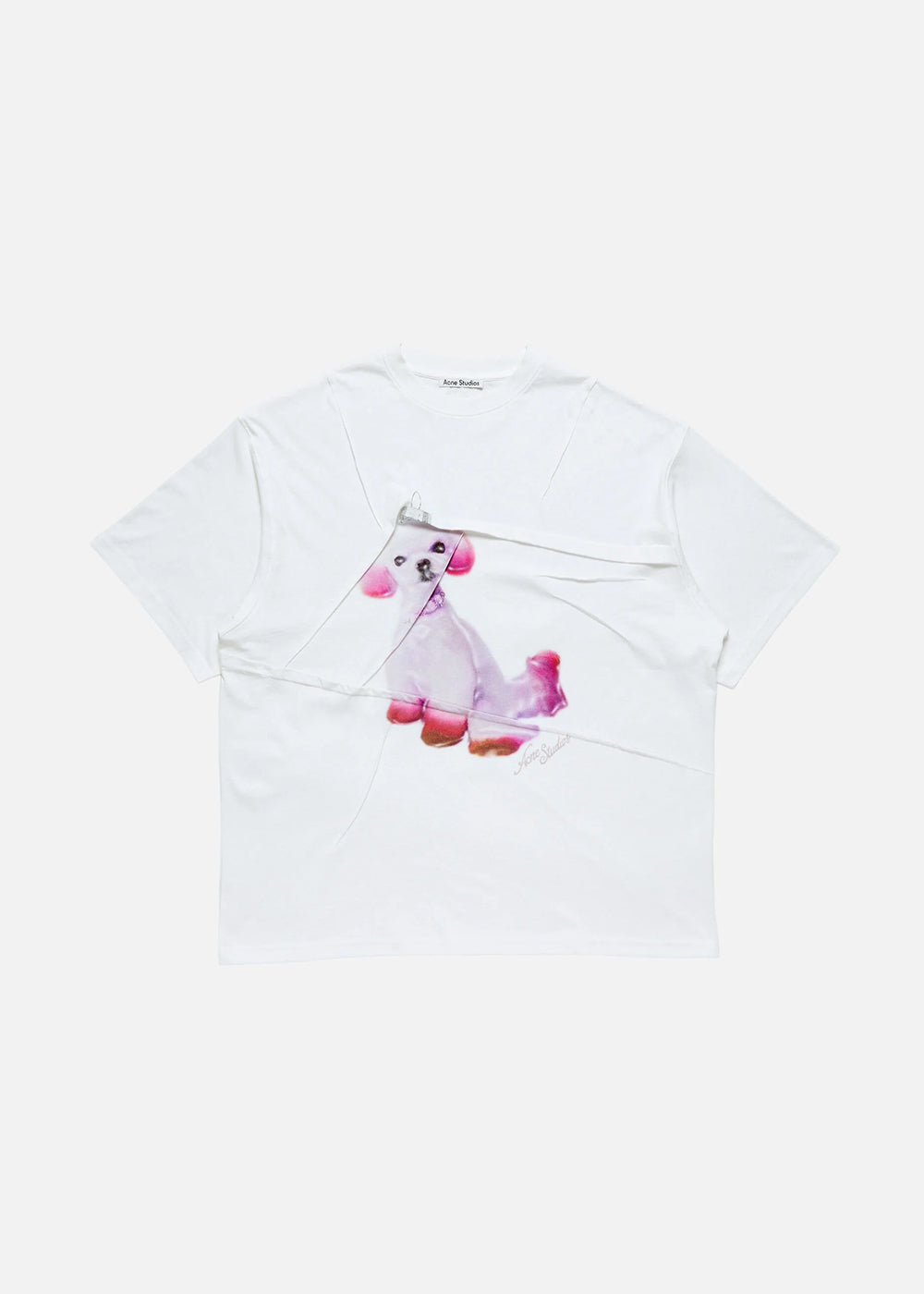 Оригінальна Optic White Edra Ornament Winter Acne studios – боковий вид