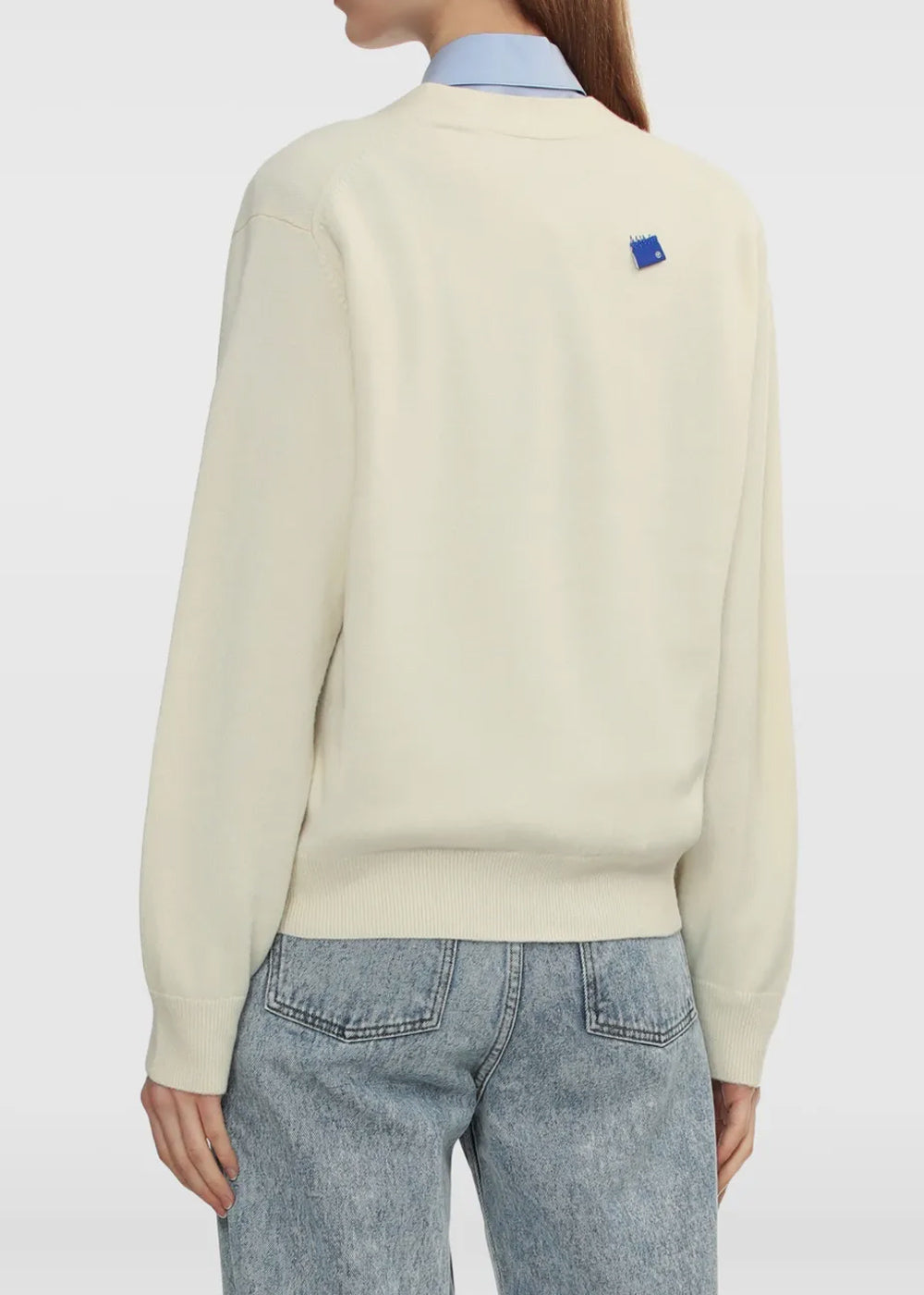 Oatmeal Sig; Bl Tag Logo-Patch Button Cardigan Ader error оригінал – Купити в Україні – збільшений вид