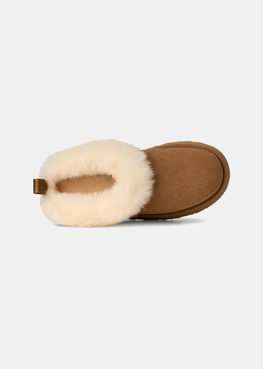 Brown Platform Suede Flat Mules Ugg оригінал – Купити в Україні – збільшений вид