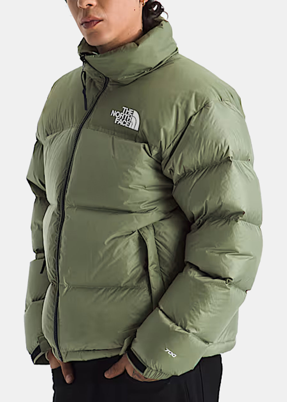 Light Green 1996 Retro Nuptse Puffer Jacket The north face оригінал – Купити в Україні – збільшений вид