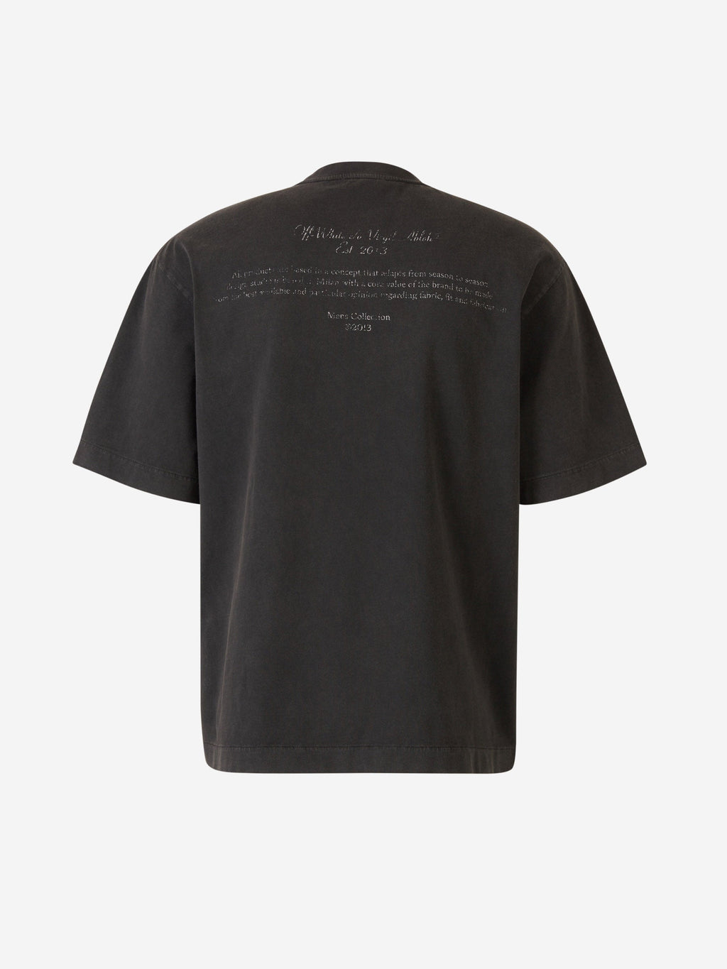 Mary Skate Cotton T-Shirt Off-white оригінал – Купити в Україні – вид ззаду