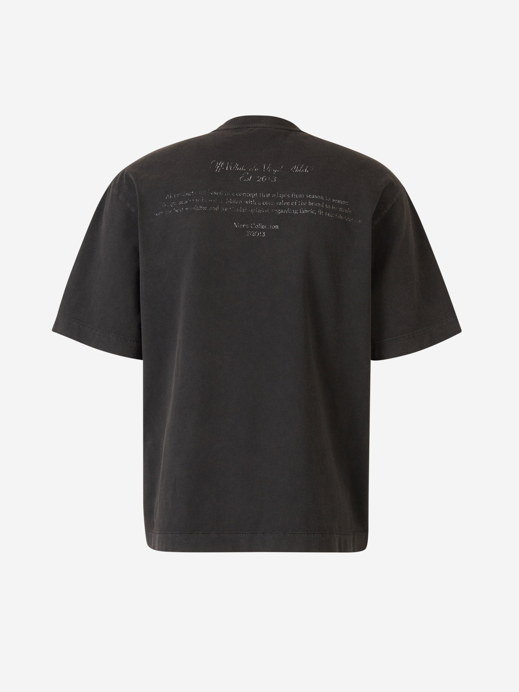 Mary Skate Cotton T-Shirt Off-white оригінал – Купити в Україні – вид ззаду
