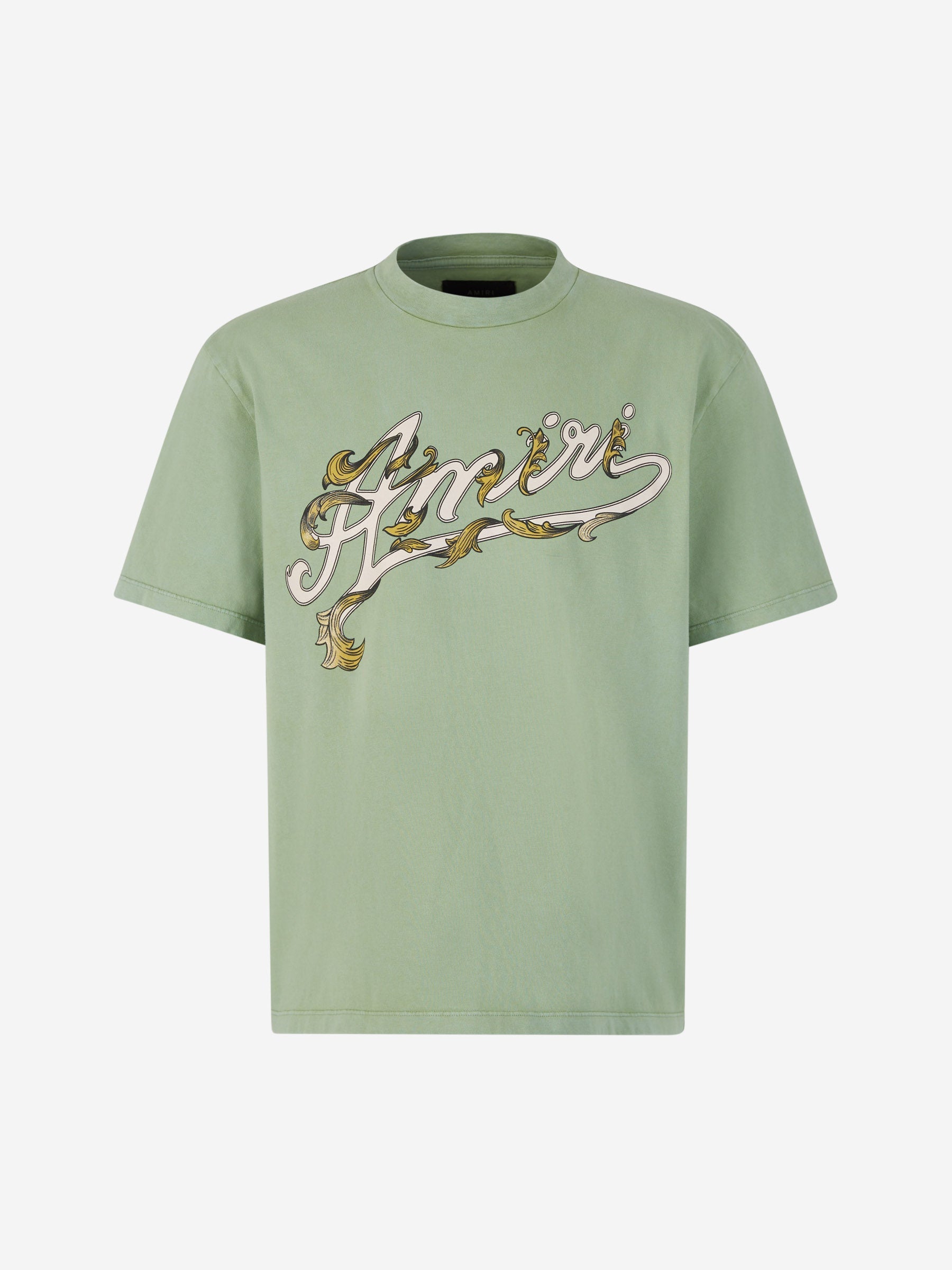 Оригінальна Cotton Logo T-Shirt Amiri – боковий вид
