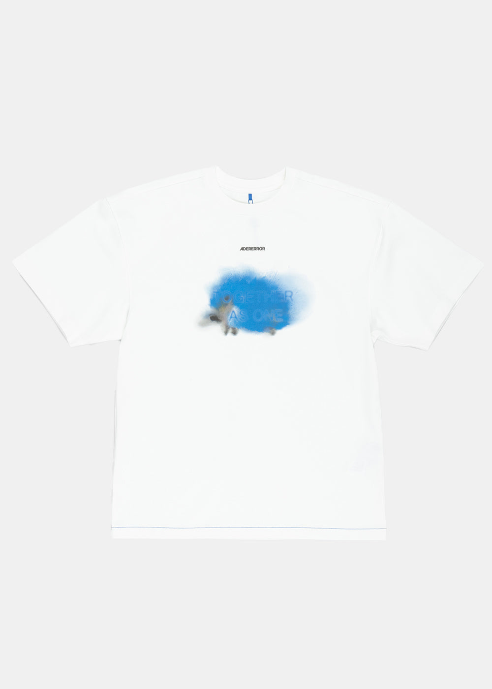 Оригінальна Off White Graphic Print T-Shirt Ader error – боковий вид