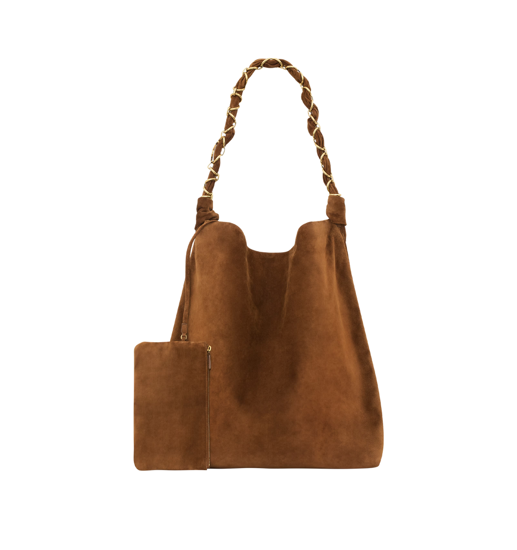 Amalia Hobo Bag Saint laurent – Гарантія оригінальності – вид ззаду
