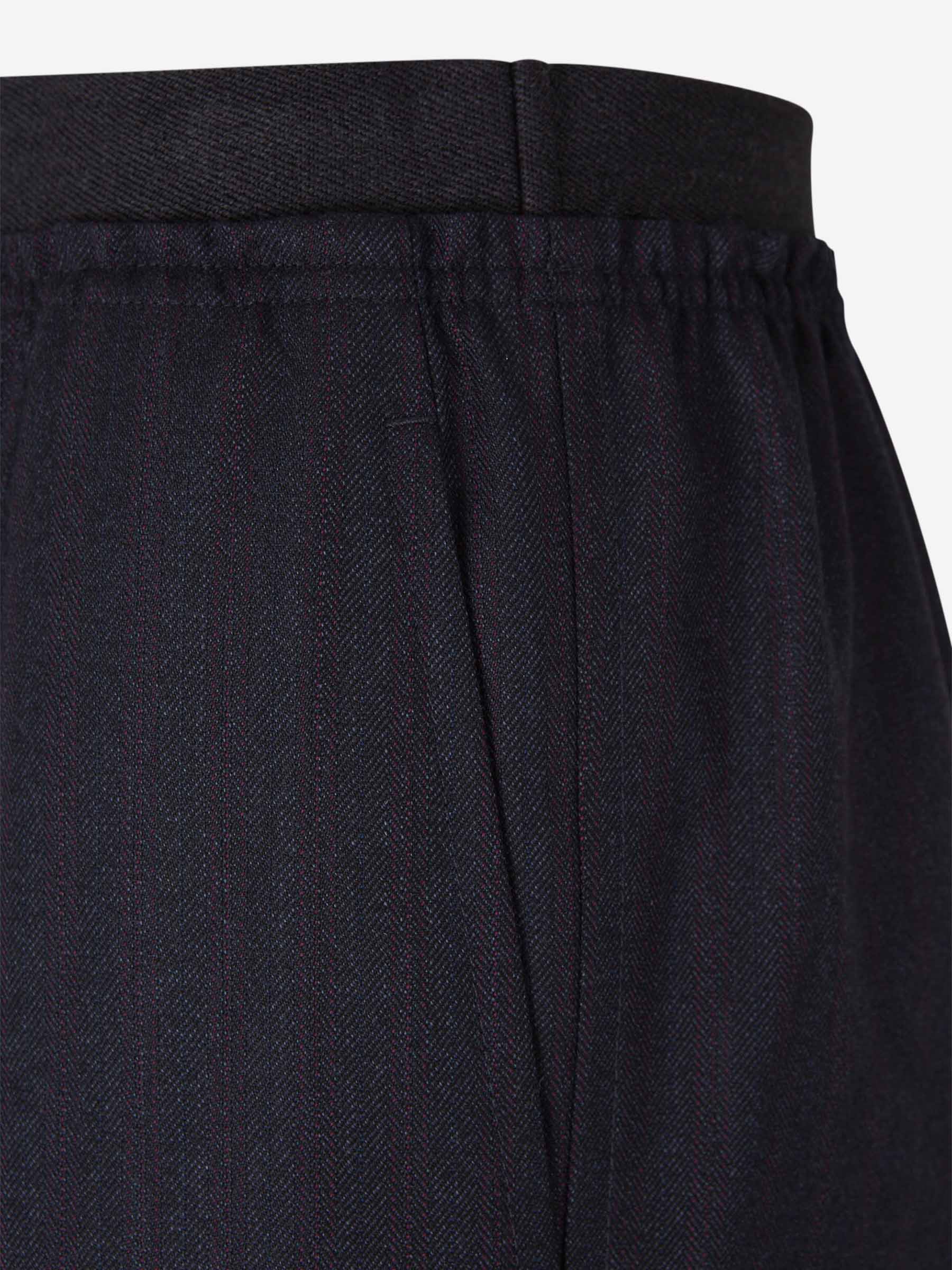 Оригінальна Striped Motif Wool Trousers Bottega veneta – збільшений вид