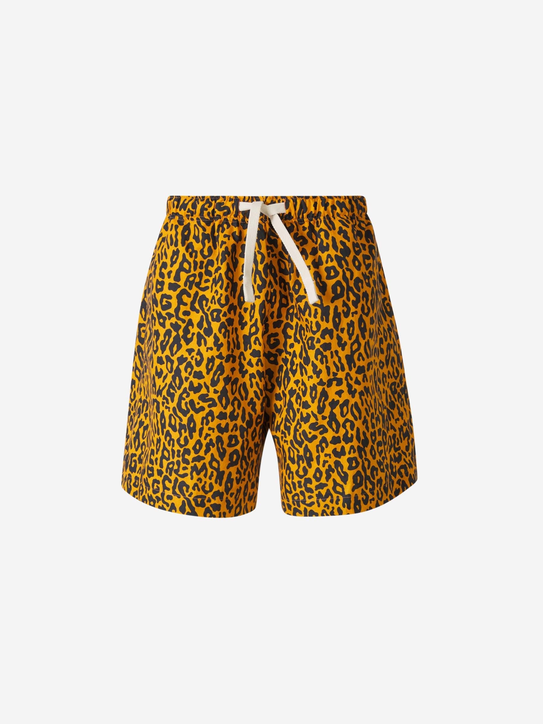 Animal Motif Bermuda Shorts Palm angels оригінал – Купити в Україні – боковий вид