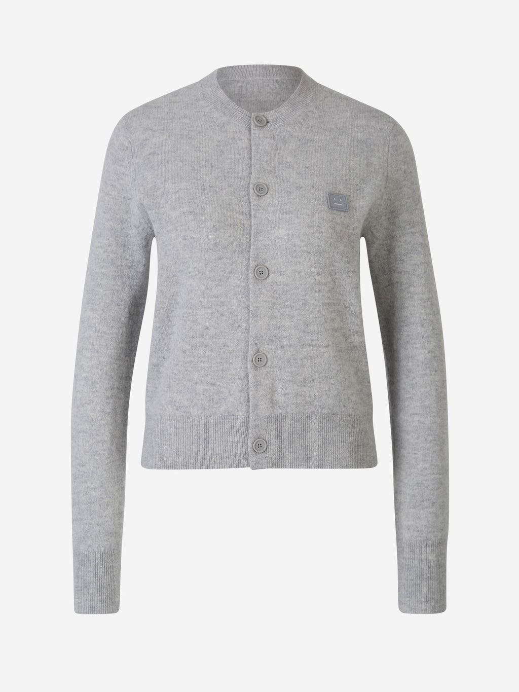 Оригінальна Logo Wool Cardigan Acne studios – боковий вид