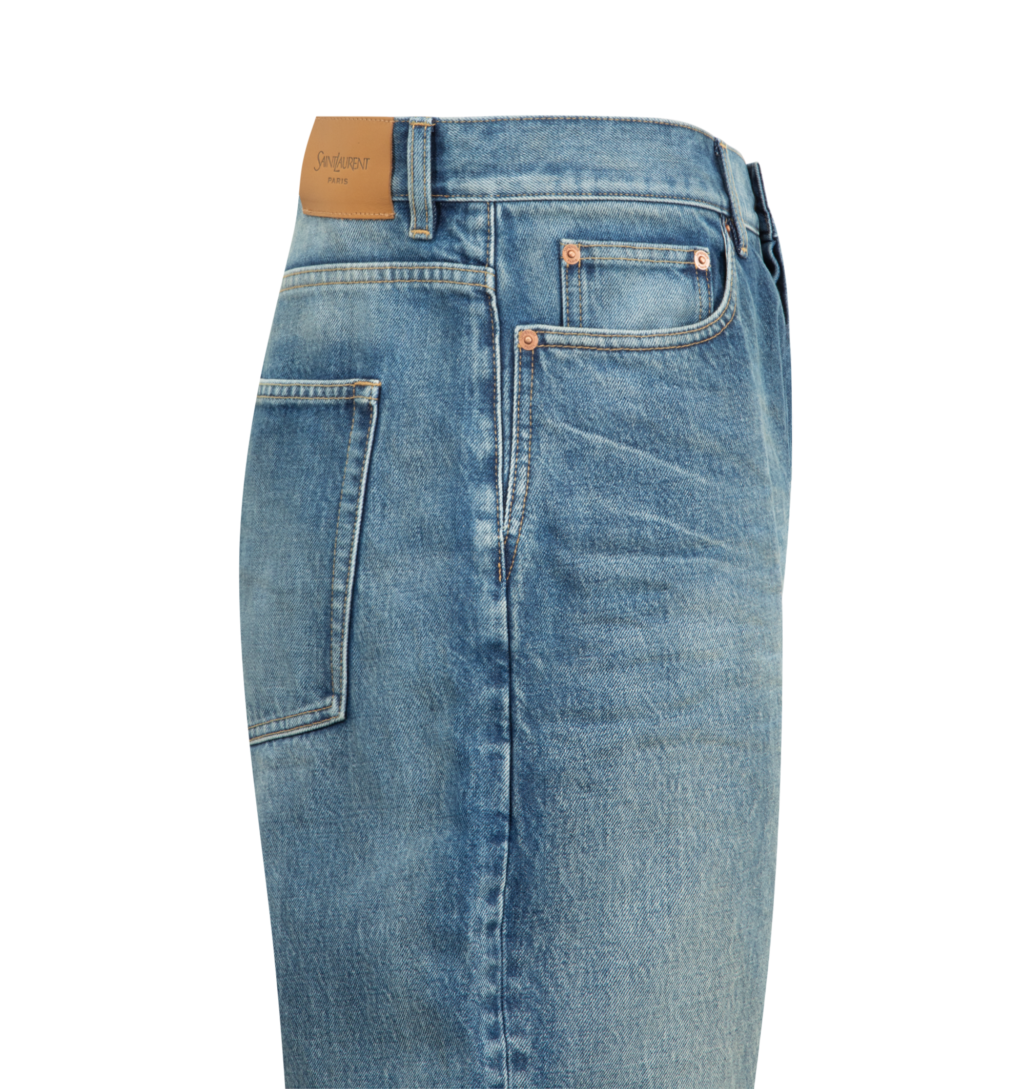 Оригінальна High Rise Tapered Jean Saint laurent – детальний вид
