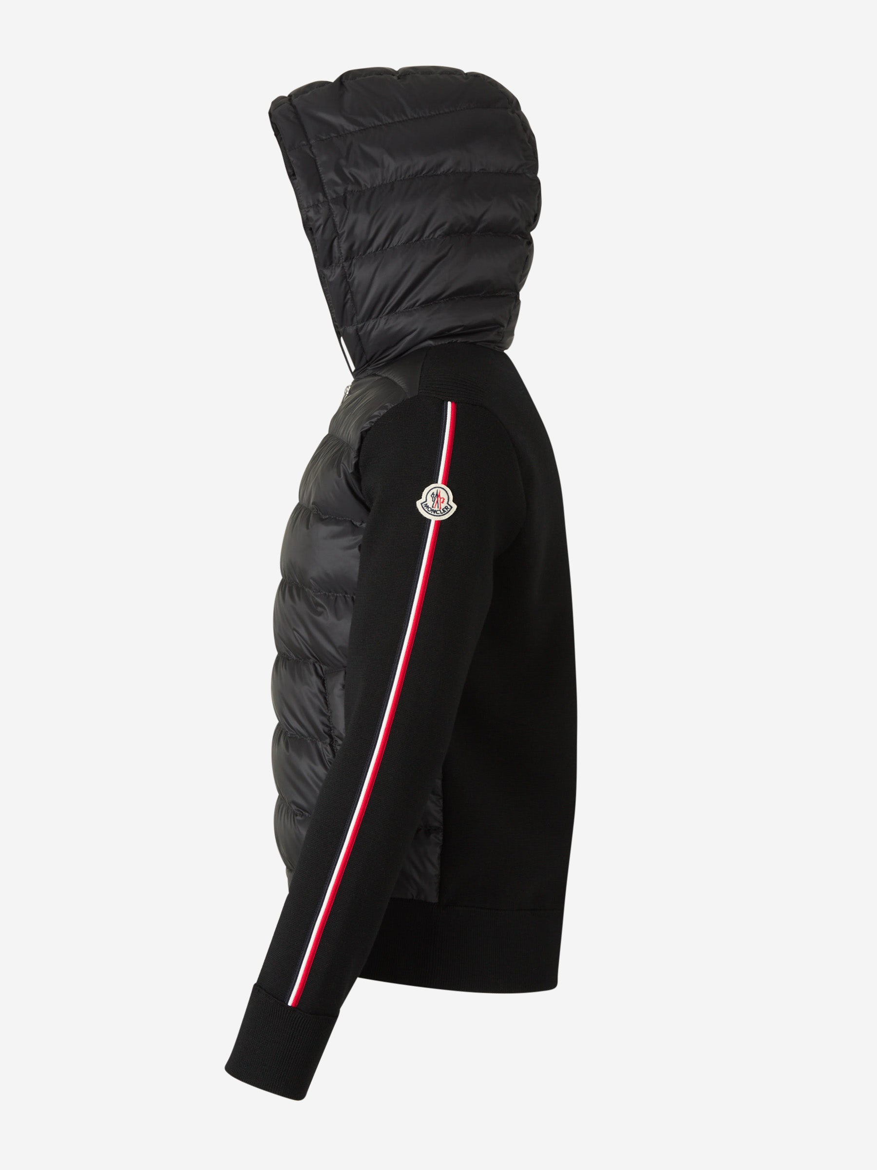 Logo Quilted Cardigan Moncler – Гарантія оригінальності – вид ззаду - MONCLER