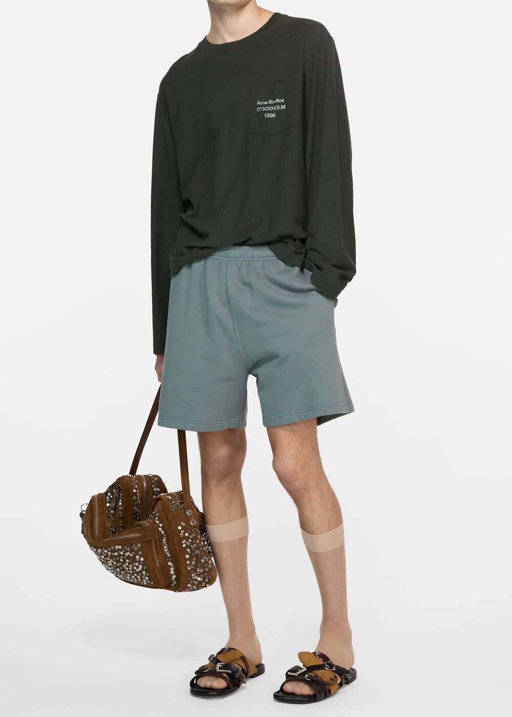 Faded Black Edden Unisexs Small 1996 Acne studios – Гарантія оригінальності – детальний вид