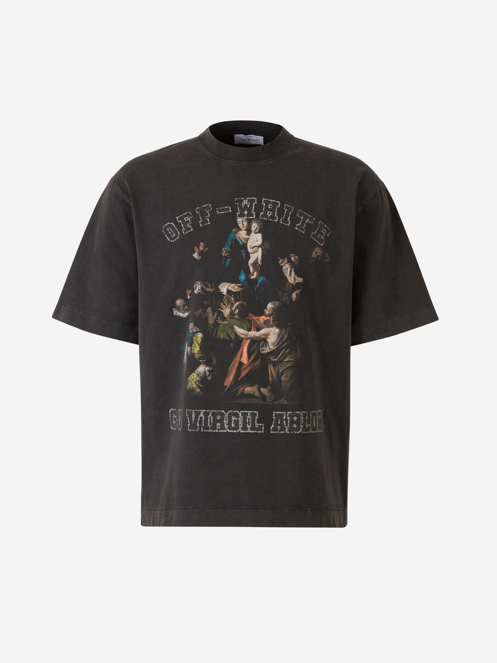 Mary Skate Cotton T-Shirt Off-white оригінал – Купити в Україні – боковий вид