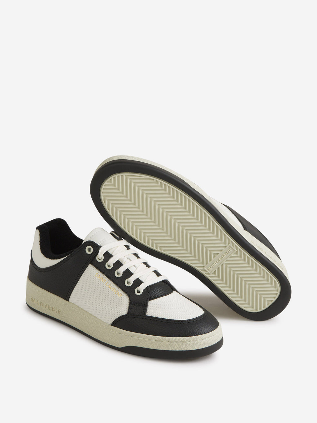 Logo Leather Sneakers Saint laurent оригінал – Купити в Україні – збільшений вид