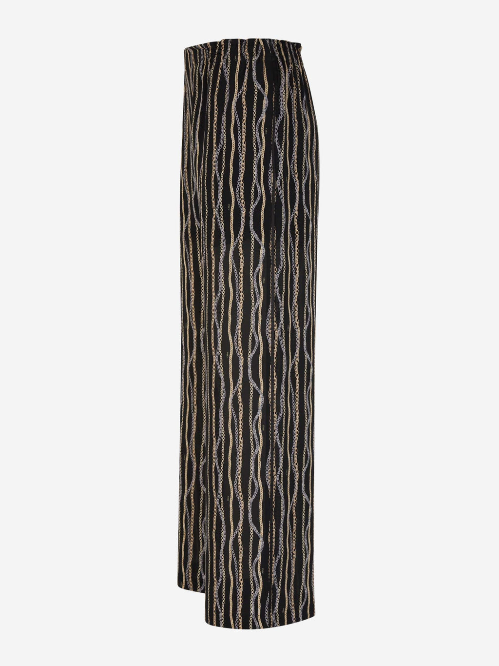 Silk Print Pants Chloe – Гарантія оригінальності – вид ззаду