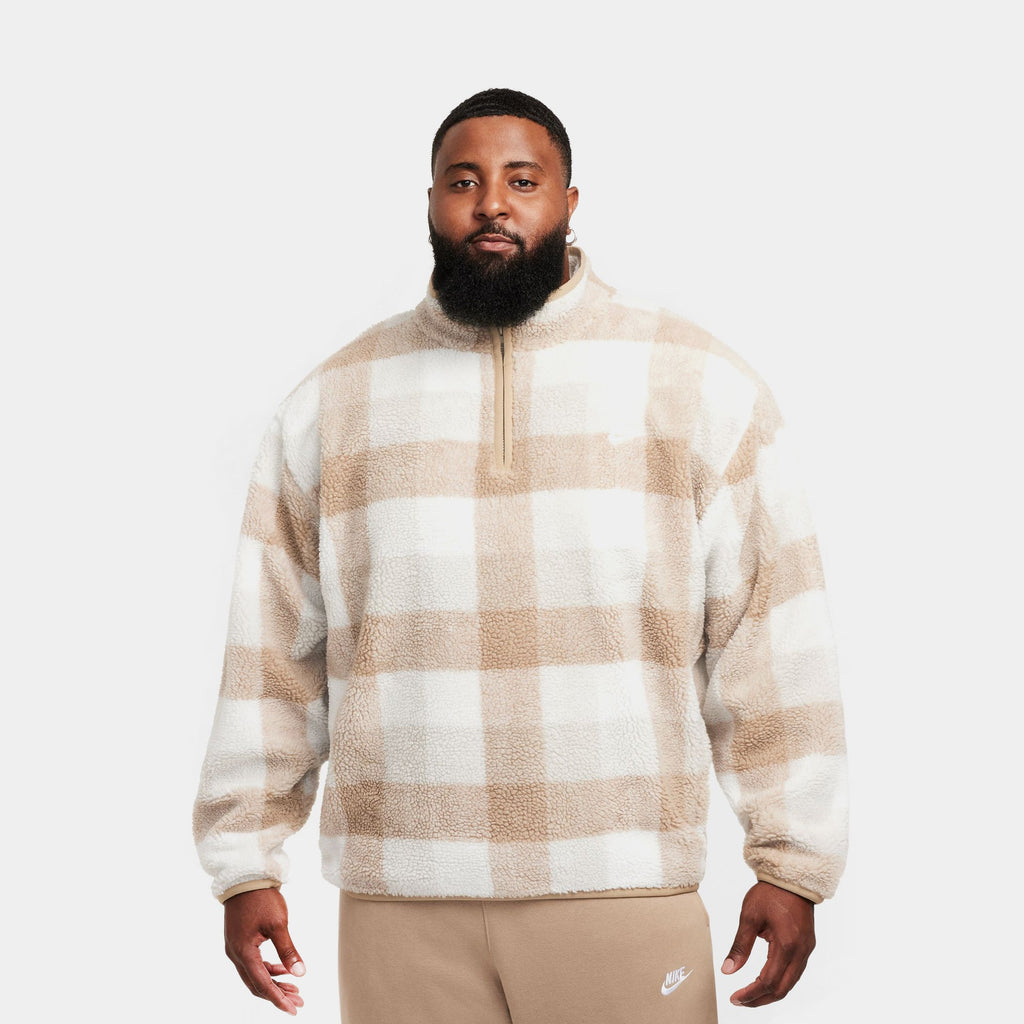 Оригінальна Nsw Winterized Fleece Half Zip Mens Jacket Nike – боковий вид