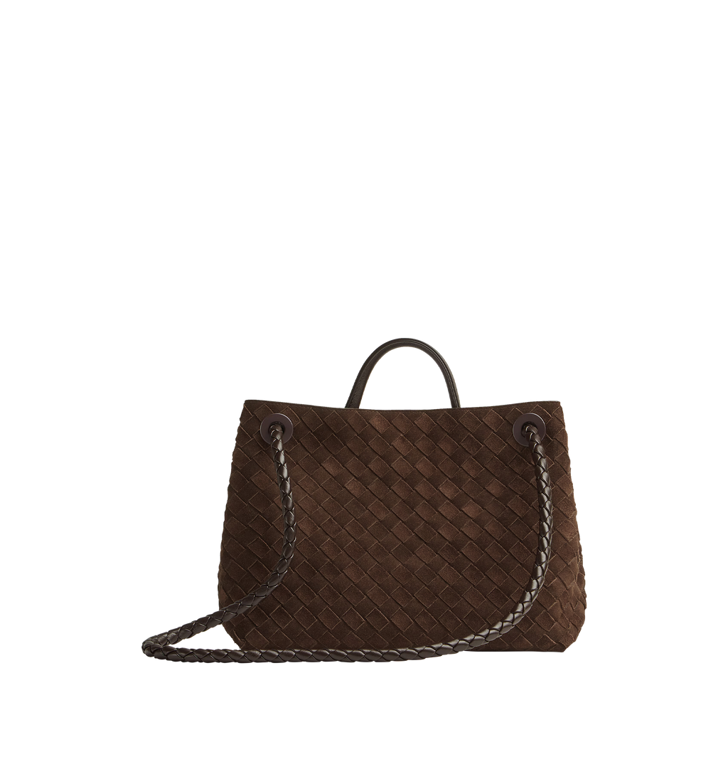 Medium Andiamo Bag Bottega veneta – Гарантія оригінальності – вид ззаду