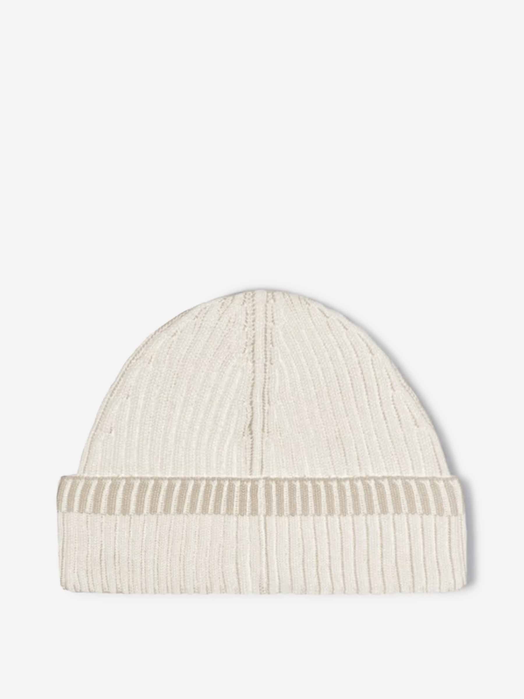 Logo Wool Cap Stone island – Гарантія оригінальності – детальний вид - STONE ISLAND