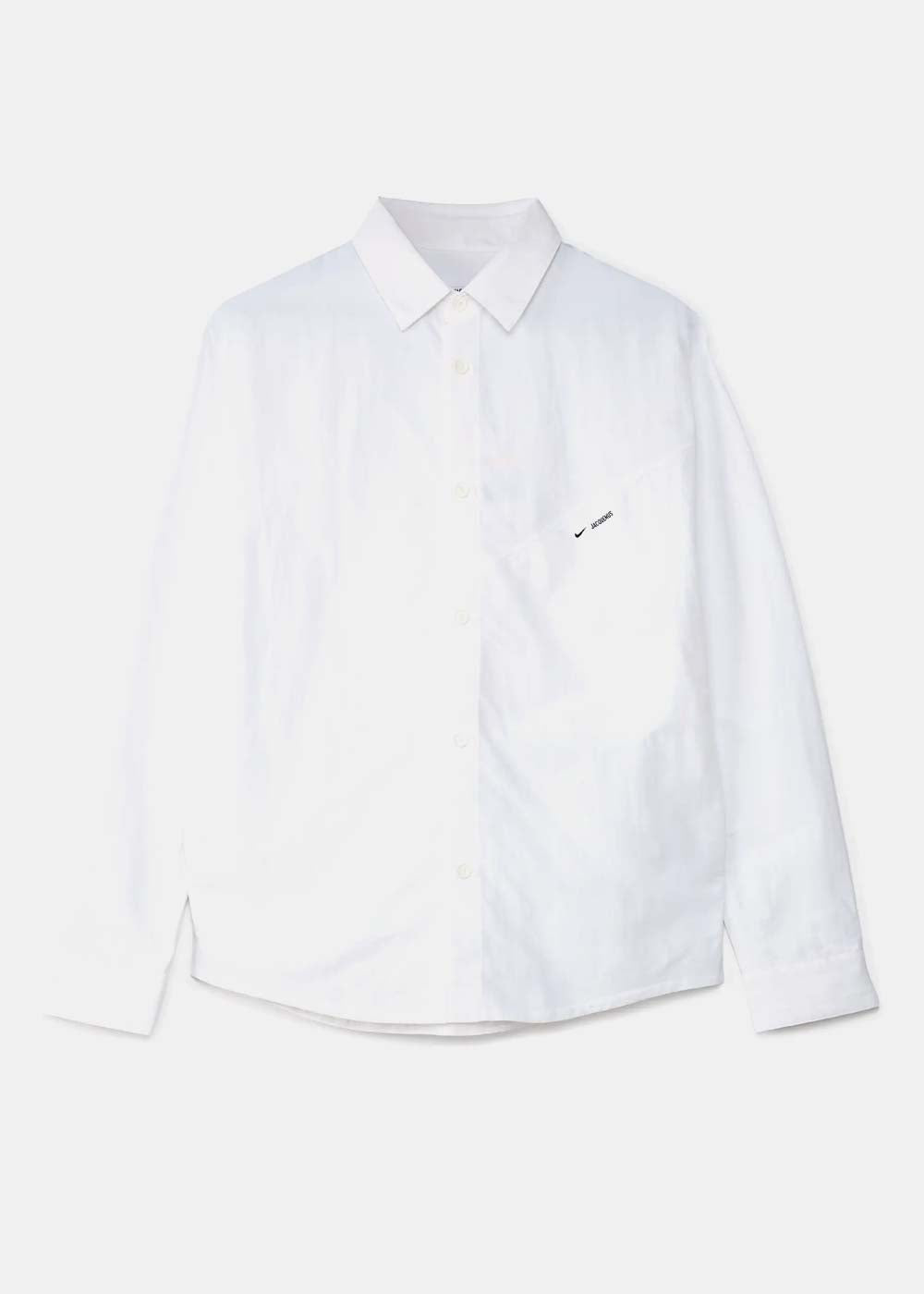 Оригінальна White Mens Long-Sleeve Shirt Nike – боковий вид