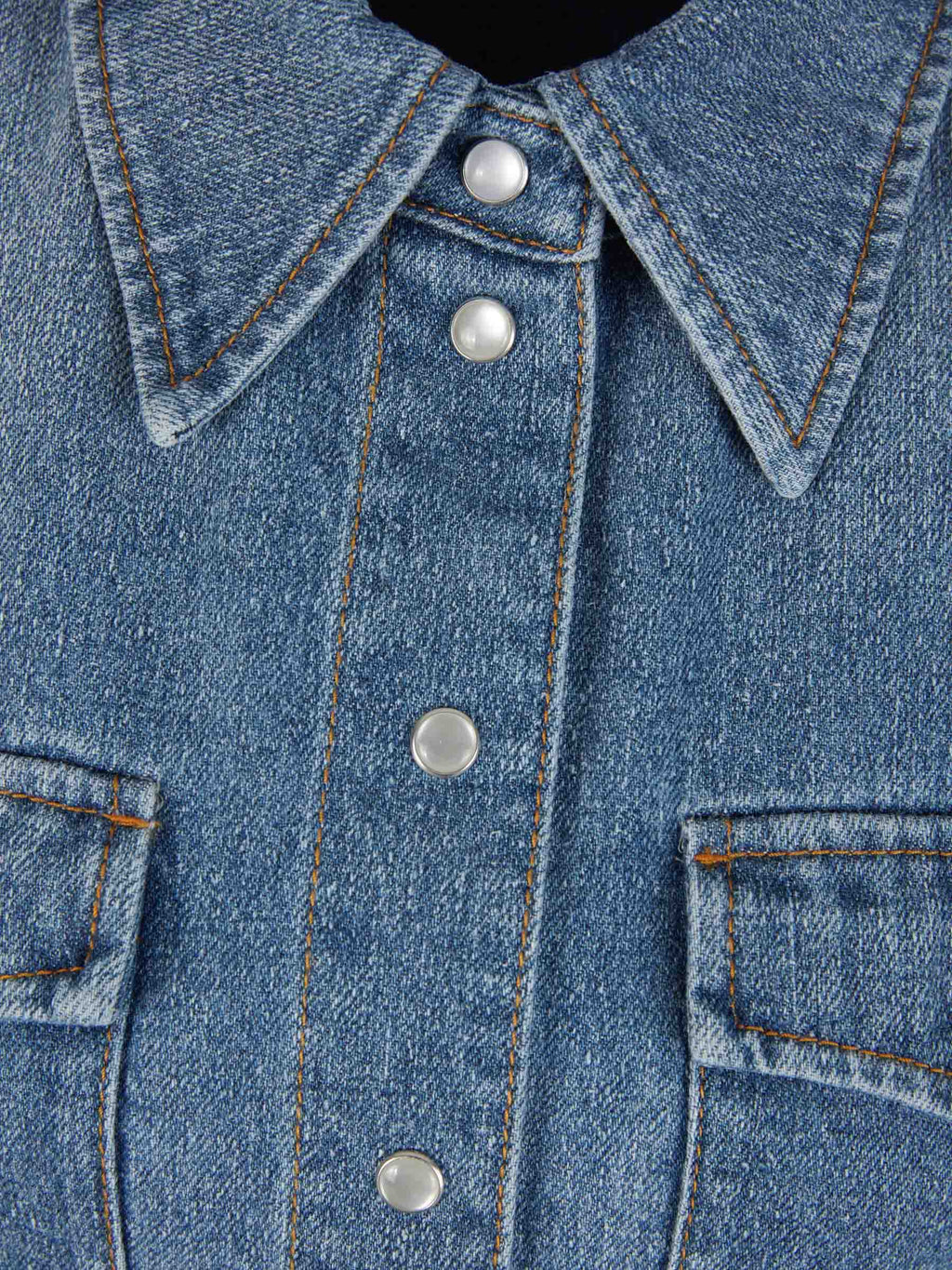 Button Denim Overshirt Chloe оригінал – Купити в Україні – детальний вид