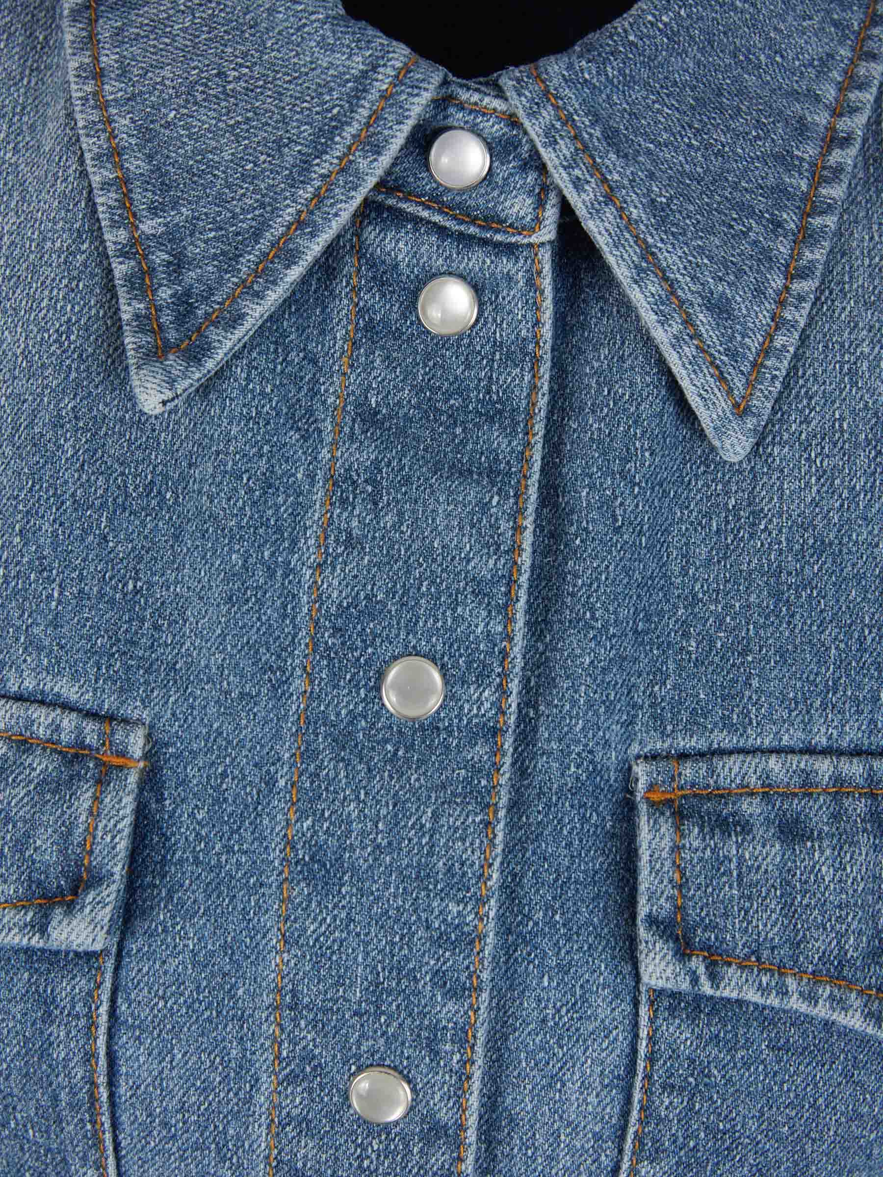 Button Denim Overshirt Chloe оригінал – Купити в Україні – детальний вид
