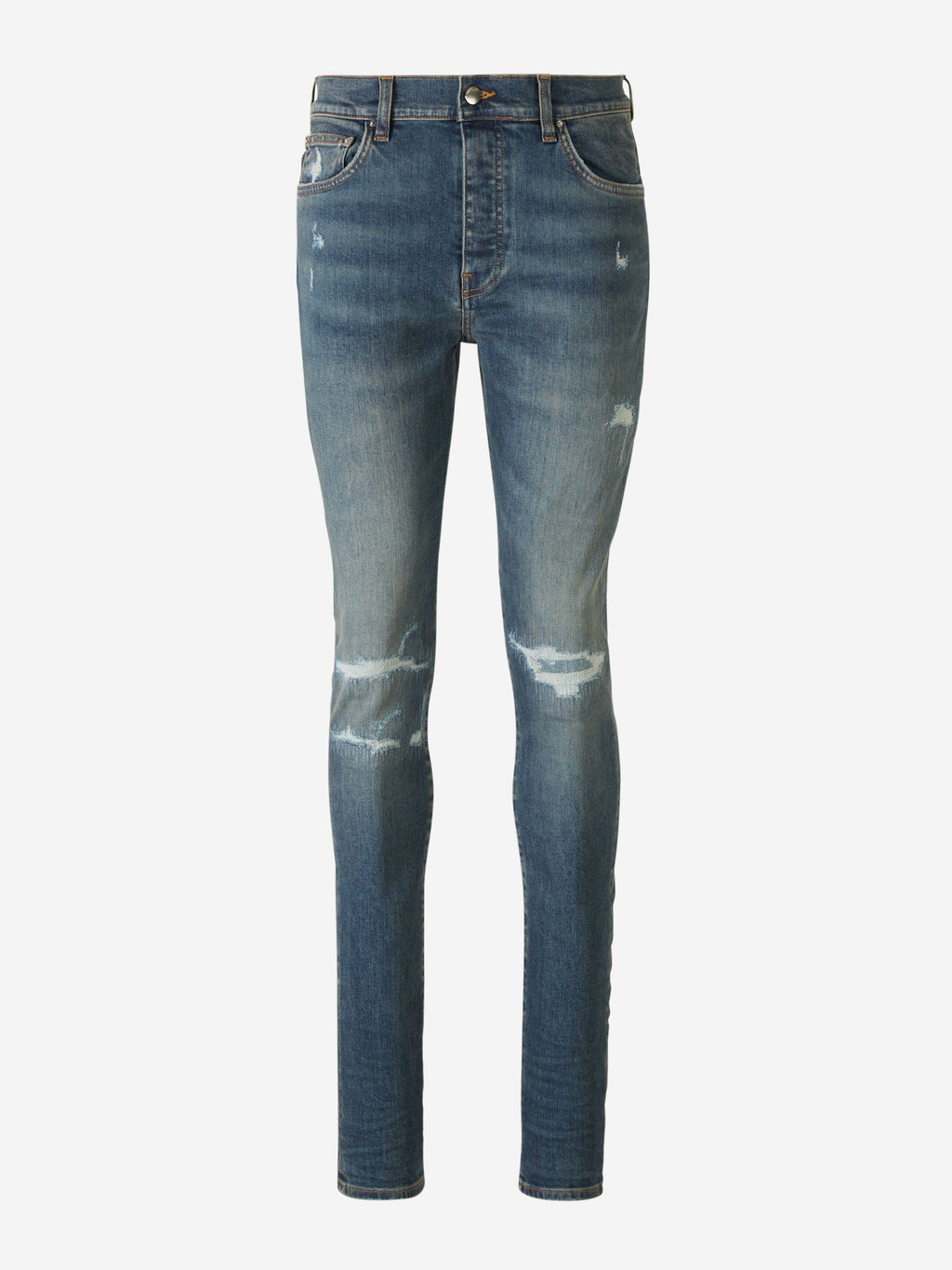 Straight Cotton Jeans Amiri – Гарантія оригінальності – боковий вид