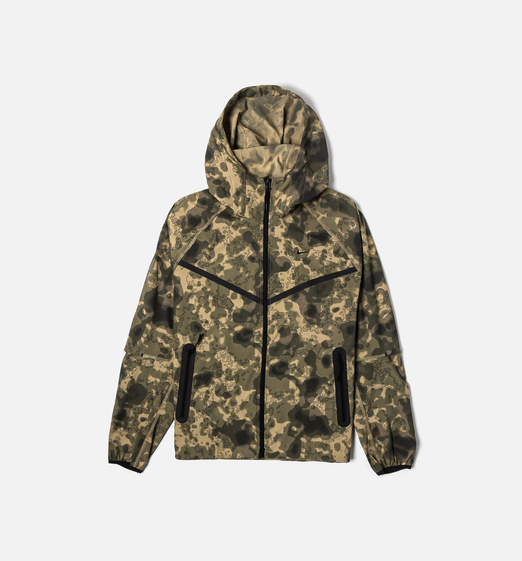 Tech Dri Fit Woven Camo Windrunner Mens Jacket Nike – Гарантія оригінальності – боковий вид